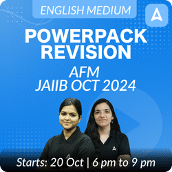 POWERPACK REVISION BATCH | AFM | JAIIB OCT 2024 | ENGLISH MEDIUM | LIVE CLASSES BY ADDA247